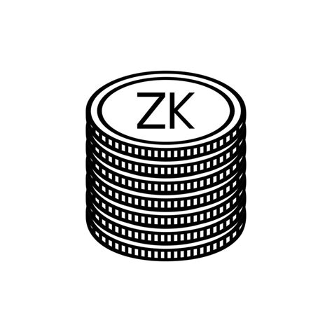 Zambia Currency Symbol, Zambian Kwacha Icon, ZMW Sign. Vector ...