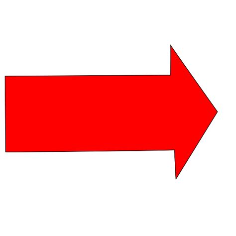 Red Right Arrow Clip Art at Clker.com - vector clip art online, royalty ...