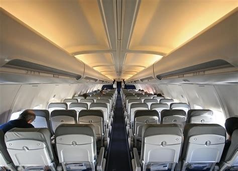 Commercial aircraft interior photos