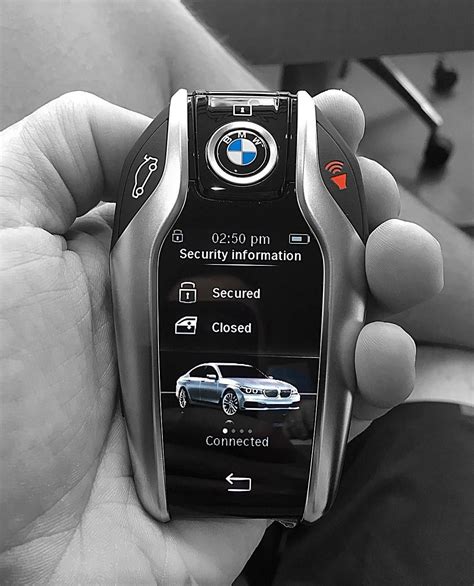 The new bmw key fob with display – Artofit