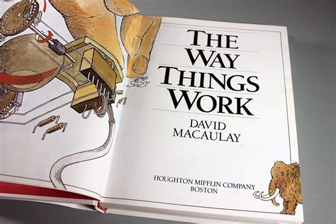 Children's Hardcover Book, The Way Things Work, David Macaulay, First Edition, Educational Book ...