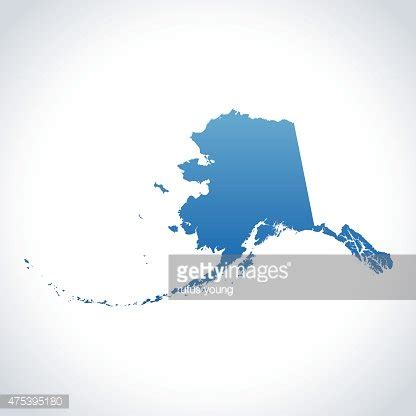 Alaska Map Stock Clipart | Royalty-Free | FreeImages