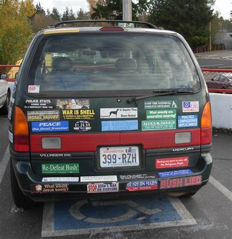 Political Bumper Stickers, Value Village, Lake City Way, S… | Flickr