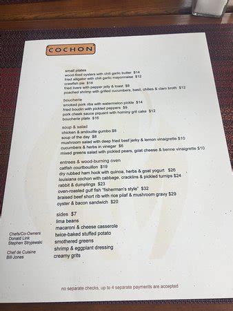 Cochon, New Orleans - Arts District / Warehouse District - Menu, Prices & Restaurant Reviews ...