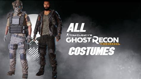 All Ghost Recon Wildlands Costumes - YouTube