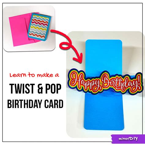 Pop Up Birthday Card Pattern