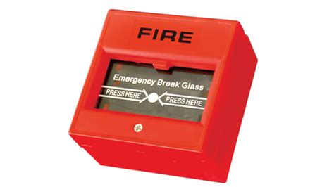 Emergency Break Glass Exit Button