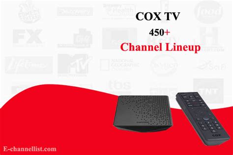 Cox TV Channel Lineup San Diego Area South [New] - E-channellist