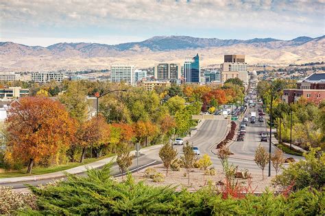 Boise, Capital Of Idaho - WorldAtlas