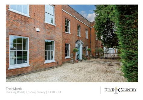 Epsom, Surrey by Fine & Country - Issuu