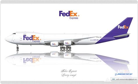 FedEx Livery concept | Airline logo, Aircraft art, Boeing 747