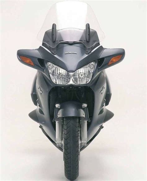 Honda ST1300 Pan European motorcycle review - Front view | Honda ...