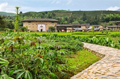 Fujian Tulou stock photo. Image of building, family, school - 5683664