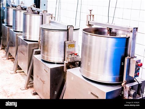 Chocolate Factory machines Stock Photo - Alamy