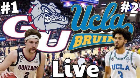 Gonzaga vs UCLA Live | Play by Play - YouTube