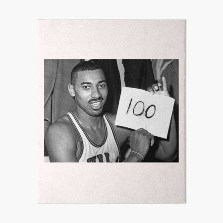 "Wilt 100 Point Game Statline Chamberlain American Basketball Player Basketball Dmblack Trending ...