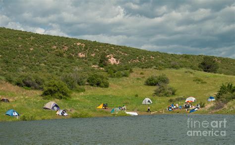 Tent Camping At Horsetooth Reservoir Photograph by Harry Strharsky