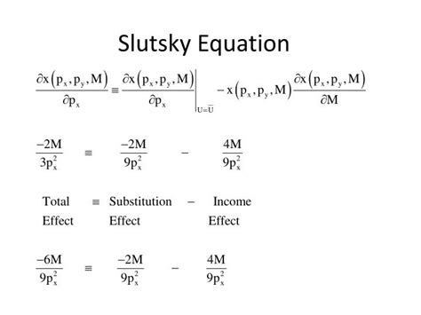 PPT - Income and Substitution Effects PowerPoint Presentation - ID:6297008