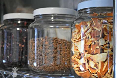 How to Make Dried Orange Peel (and a Tea Recipe) - Little House Living