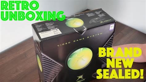 Brand New Sealed Original XBOX Unboxing | Setup | Gameplay | Still ...