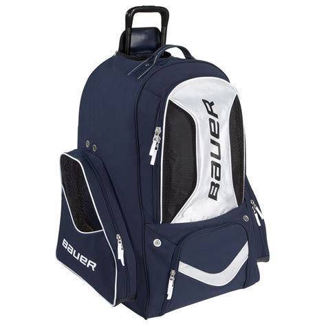 Bauer Premium Large Wheeled Equipment Backpack | Hockey bags | Hockey shop Sportrebel