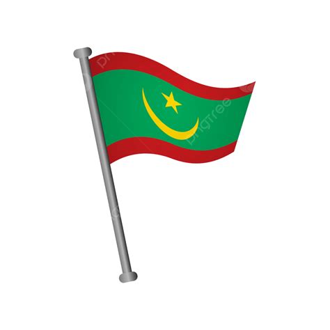 Mauritania Flag Icon, Mauritania, Flag, Mauritania Flag PNG and Vector ...