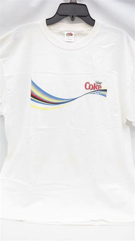 Diet Coke Splenda Short Sleeve Graphic Logo T Shirt S… - Gem