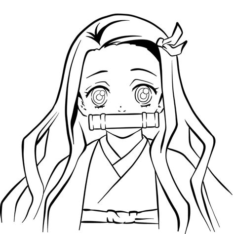 Nezuko Face Drawing Easy | Porn Sex Picture