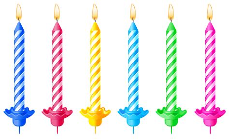 Birthday cake Candle Clip art - Birthday Candles PNG Clipart Picture png download - 6997*4288 ...