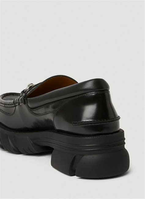 Gucci Leather Loafers male Black Gucci