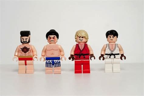 Incredible Street Fighter LEGO Minifigs - ChurchMag