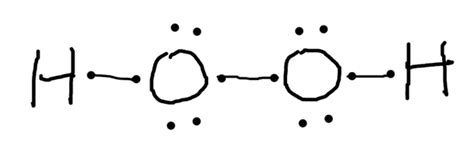 lewis structures for h2o2