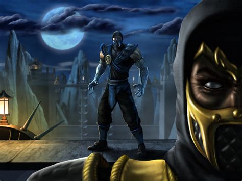 Scorpion vs Sub Zero - Mortal Kombat Fan Art (11828752) - Fanpop