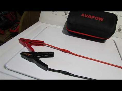 (LONG CABLES) AVAPOW 6000A THREE FOOT EXTENDED SMART CABLES - YouTube