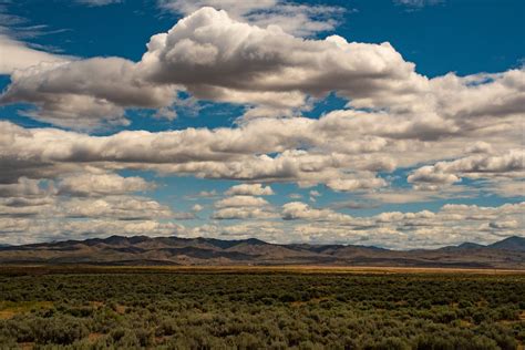 White Clouds over Mountain · Free Stock Photo