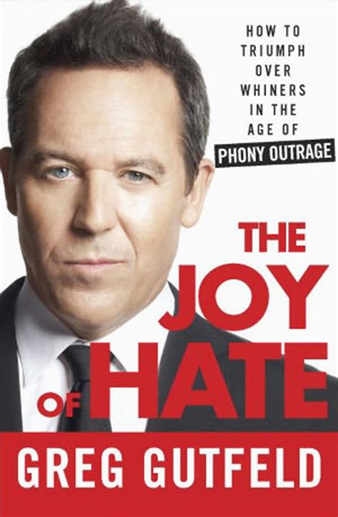 Joy of Hate book cover for Greg Gutfeld on Behance