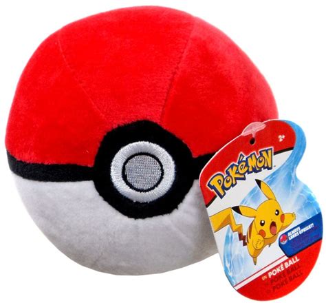 Pokemon Pokeball Poke Ball 5 Plush Wicked Cool Toys - ToyWiz