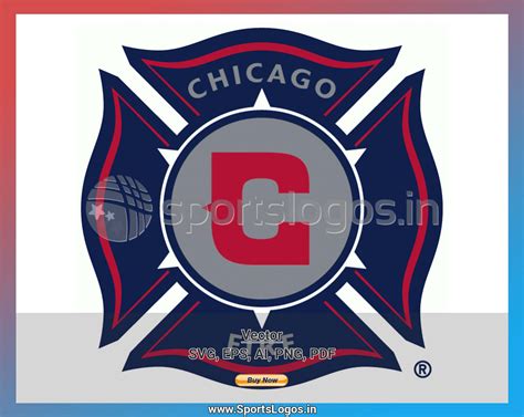 Chicago Fire - Soccer Sports Vector SVG Logo in 5 formats - SPLN000818 ...