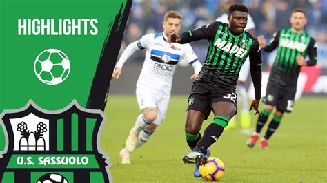 Sassuolo-Atalanta 2-6 | Highlights 2018/19 - YouTube