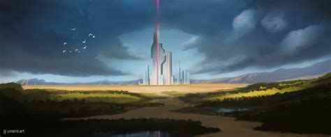 ArtStation - Desolate City Concept