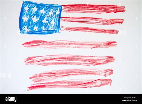 American flag pencil drawing hi-res stock photography and images - Alamy