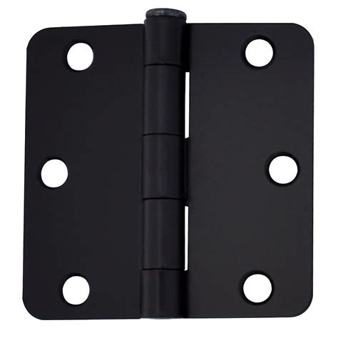 Everbilt 3-inch Iron Black Door Hinge for 1 3/4-inch Thick Door (2-Pack) | The Home Depot Canada