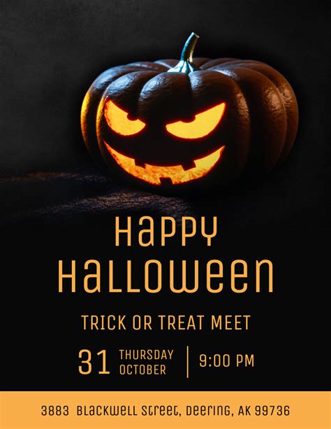 Halloween Poster Template – Lukisan