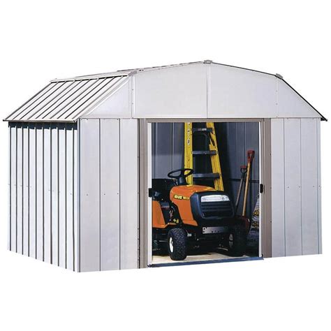 Arrow Dakota 10 ft. x 8 ft. Steel Shed-DK108 - The Home Depot