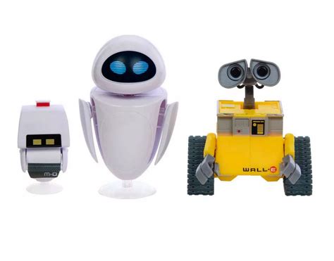 Disney Pixar WALL-E M-O and Eve Storytellers Figure Set Toy New with B ...