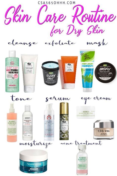 Skincare Routine For Dry Acne Prone Skin