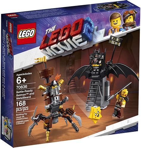 LEGO The Lego Movie 2 Battle Ready Batman And Metalbeard-70836 - Toys 4 You