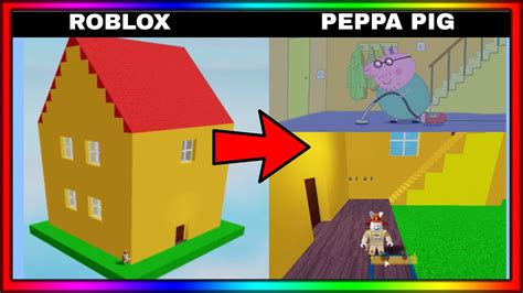 I BUILT THE PEPPA PIG HOUSE IN ROBLOX PIGGY PT.2 (ROBLOX PIGGY BUILD ...