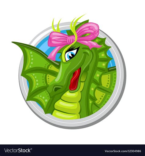 Dragon Virgo Zodiac sign Royalty Free Vector Image