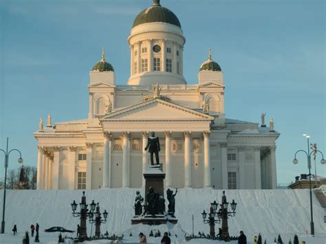 Foreigner in Finland: Helsinki Cathedral in winter